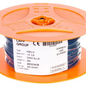 Przewód instalacyjny H05V-K 0,5 ciemnoniebieski 4510141S /250m/ - obrazek 1