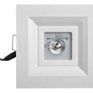 Oprawa awaryjna LED 3W LOVATO P LED otwarta 3h jednozadaniowa autotest biała LVPO/3W/B/3/SE/AT/WH - obrazek 1