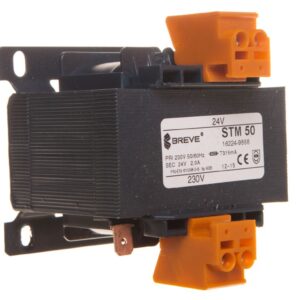 Transformator 1-fazowy bezpieczeństwa STM 50 230/ 24V 2,1A, Ta 40, 16224-9888 - obrazek 1