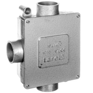 Puszka odgałęźna metalowa 5-torowa 16mm2 3 wejścia IP55 068-V - obrazek 1