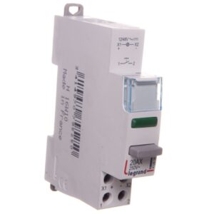 Przycisk modułowy 20A 1Z z lampką LED 12/48V zieloną LP461 412918 - obrazek 1