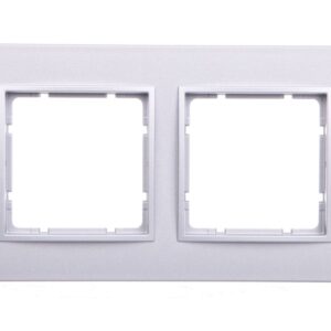 Berker B.7 Ramka podwójna aluminium mat 10126424 - obrazek 1