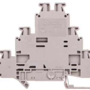 Złączka szynowa 3-piętrowa 0,14-4mm2 szara UT 2,5-PE/L/N 3214291 - obrazek 1