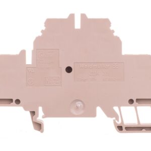 Złączka szynowa 2-piętrowa 4-przewodowa sprężynowa 2,5mm2 beżowa Ex ZDK 2.5 1674300000 - obrazek 1