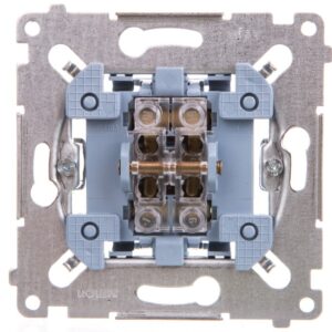 Simon 54 Łącznik świecznikowy mechanizm 10AX 250V, szybkozłącza, SW5M - obrazek 1