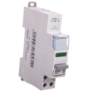 Przycisk modułowy 20A 1Z z lampką LED 110/400V zieloną LP471 412920 - obrazek 1