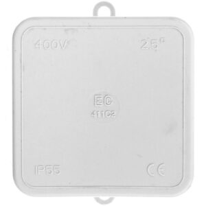 Puszka n/t szara 65x65x32 mm IP55 bezhalogenowa EC411C2 - obrazek 1