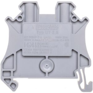 Złączka zaciskowa/szynowa 2-przewodowa 0,14-4mm2 szara UT 2,5 3044076 - obrazek 1