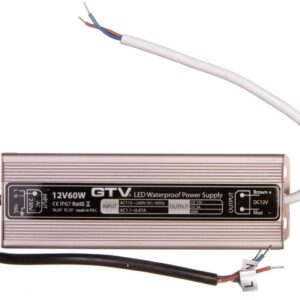Zasilacz do LED wodoodporny 60W DC12V IP67 LD-WZA60W-NW - obrazek 1