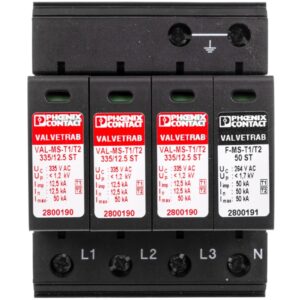 Ogranicznik przepięć Typ VAL-MS-T1/T2 335/12.5/3 plus 1 2800184 - obrazek 1