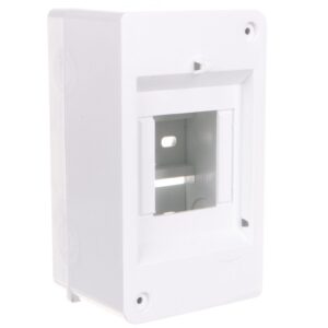 Rozdzielnica modułowa 1x3 natynkowa IP20 MINI S-3 z zaciskiem N 2303-10 - obrazek 1