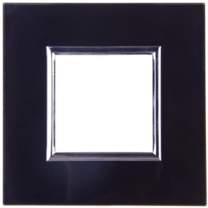 DANTE Ramka pojedyncza szkło BLACK GLASS 4509181 - obrazek 1