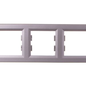 ASFORA Ramka 3-krotna pozioma stal EPH5800362 - obrazek 1