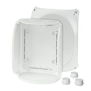 Puszka odgałęźna 255x205x112 bez zacisków IP66 szara DK 2500 GZ 62000161 - obrazek 1