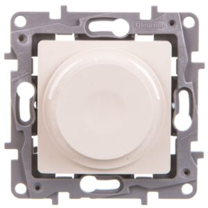 NILOE Ściemniacz obrotowy 300 W 2 przewodowy kremowy 764688 - obrazek 1