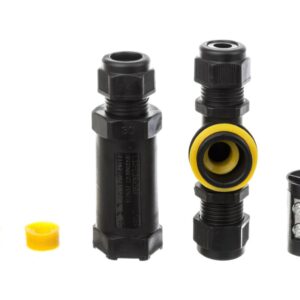 Wodoszczelny trójnik do przewodów elektrycznych, IP68 WZL-3 - obrazek 1