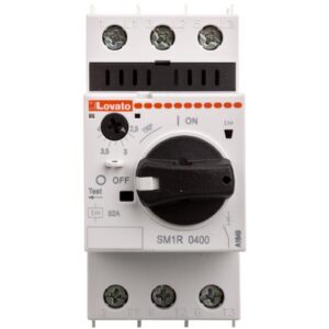 Wyłącznik silnikowy z pokrętłem 1,5kW przy 400VAC 2,5-4A 100kA SM1R0400 - obrazek 1