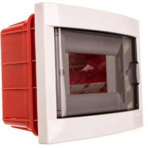 Rozdzielnica podtynkowa 1-Rzędowa 6-Modułowa IP40 Drzwi Transparentne 90912006 Viko by Panasonic - obrazek 1