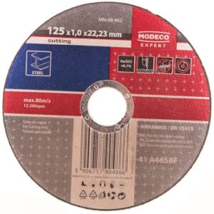 ŚCIERNICA DO CIĘCIA STALI 125X1.0X22,23 MM PLASKA MN-68-962 - obrazek 1