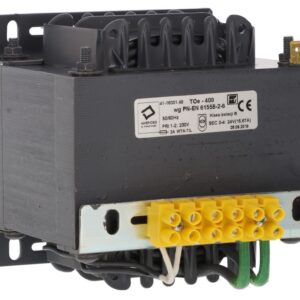 Transformator jednofazowy TOe 400 VA 230V/24V 41-16001.48P01 - obrazek 1