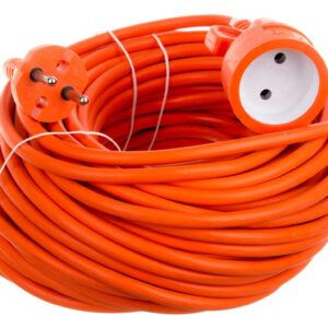 Przedłużacz ogrodowy 2x1,0mm2 uni /30m/ AE-POGRODUN-30 - obrazek 1