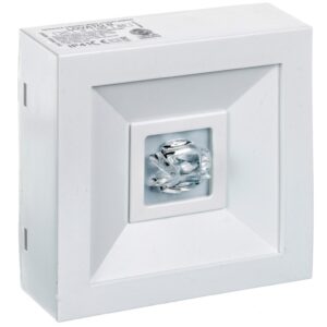 Oprawa awaryjna LOVATO N ECO LED 3W 315lm (opt. koryt.) 1h jednozadaniowa biała LVNC/3W/E/1/SE/AT/WH - obrazek 1