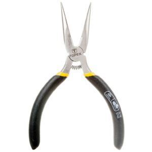 Szczypce precyzyjne wydłużone proste 130 mm 32D726 - obrazek 1