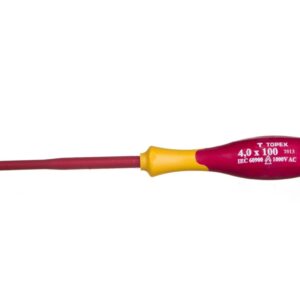 Wkrętak płaski 4 x 100 mm 1000V CrMo 39D472 - obrazek 1