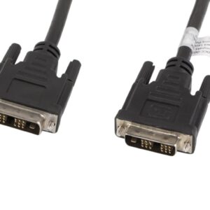Kabel DVI-D(18+1) Full HD 1,8m czarny CA-DVIS-10CC-0018-BK - obrazek 1
