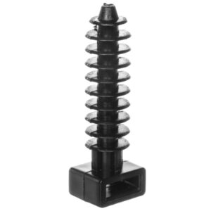 Podstawka montażowa do opasek zaciskowych czarna PMW-8-45-UV 25.245 /100szt./ - obrazek 1