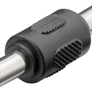 Adapter / złączka wtyk DC (5,5 x 2,1mm) - wtyk DC (5,5 x 2,1mm) 76752 /10szt./ - obrazek 1