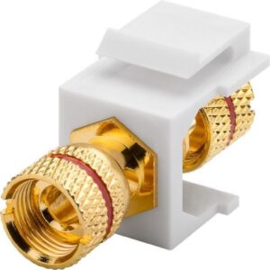 Keystone moduł głośnika - zacisk biegunowy czerwony 79484 - obrazek 1