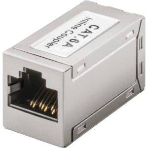 Adapter (przelotka) RJ45/RJ45 kat.6A ekranowany 72499 - obrazek 1