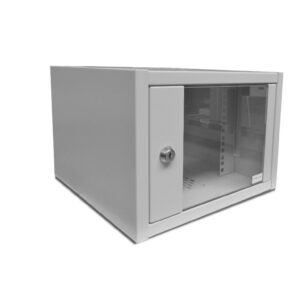 Szafa krosowa wisząca niedzielona 19cali KaTLINK 4U 350x550x230 szara CL-19 04U - obrazek 1