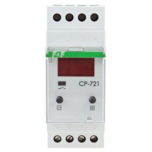 Przekaźnik kontroli napięcia 1-fazowy programowalny 1Z 16A 150-450V AC wyświetlacz LED CP-721 - obrazek 1