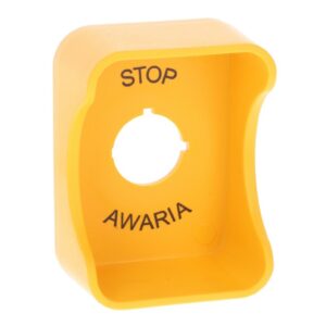 Osłona do przycisków awaryjnych o średnicy montażowej 22mm żółta W0-OSŁONA DR 22MM - obrazek 1