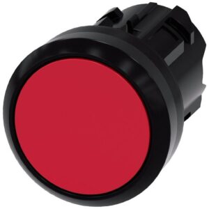 Przycisk 22mm tworzywo czerwony płaski z samopowrotem SIRIUS ACT 3SU1000-0AB20-0AA0 - obrazek 1