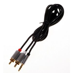 Przewód adapter Jack 3,5mm - 2x RCA 3m LIBOX LB0093 - obrazek 1