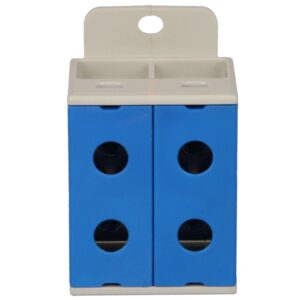 Złączka szynowa 2-torowa 35mm2 niebieska ZGX-2x35 niebieska ENE-00171 - obrazek 1