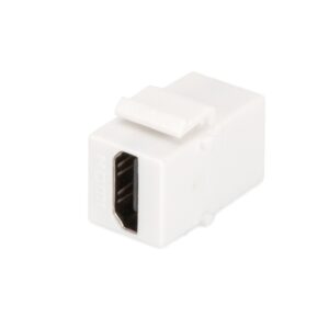 Moduł Keystone HDMI łącznik do gniazd i pustych paneli żeński/żeński biały DN-93401 - obrazek 1