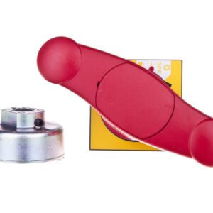 Napęd drzwiowy czerwono-żółty z blokadą do INS320-630 31053 - obrazek 1