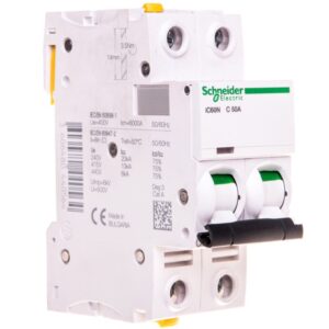 Wyłącznik nadprądowy 2P C 50A 6kA AC iC60N-C50-2 A9F04250 - obrazek 1