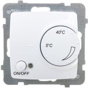 KARO Regulator temperatury /czujnik podłogowy/ biały RTP-1S/m/00 - obrazek 1