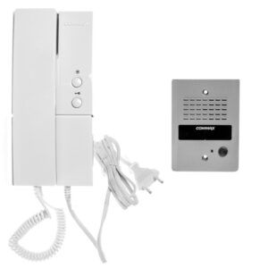 Zestaw domofonowy jednoabonentowy unifon zasilanie 230V DP-2HPR/DR-2GN - obrazek 1