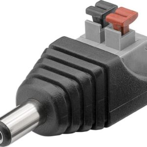 Wtyk DC (5,50 x 2,10mm) - mocowanie zaciskowe push-down 76748 /10szt./ - obrazek 1