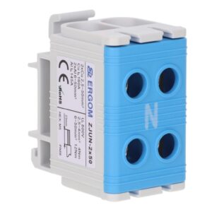 Złączka szynowa 2-torowa niebieska ZJUN-2x50/BL R34RR-07010021203 /6szt./ - obrazek 1