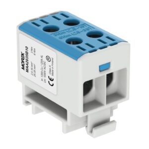 Złączka OTL35-2 kolor niebieski 2xAl/Cu 2,5-35mm2 1000V AC / 1500V DC Zacisk uniwersalny MAA2035B10 - obrazek 1