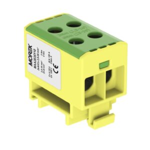 Złączka OTL35-2 kolor żółto-zielony 2xAl/Cu 2,5-35mm2 1000V AC / 1500V DC Zacisk uniwersalny MAA2035Y10 - obrazek 1
