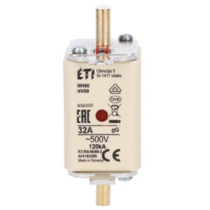 Wkładka bezpiecznikowa NH00 32A gG 500V 004182208 - obrazek 1
