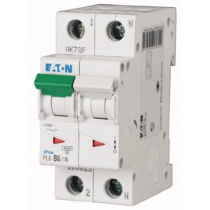 Wyłącznik nadprądowy 1P+N B 6A 6kA AC PL6-B6/1N 106025 - obrazek 1